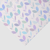 medio-midden modern Leaf Patroon Tissuepapier (Detail)