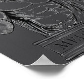 Mediocrates Stoic Philosoper Quote Motivational St Poster (Hoek)