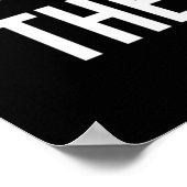 Mediocratie is de ziekte, puin is de kuur poster (Hoek)