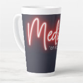 Mediocre! 17oz. Latte mok (Linkerhoek)