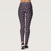 Mediocre! Overal gedrukte leggings (Achterkant)