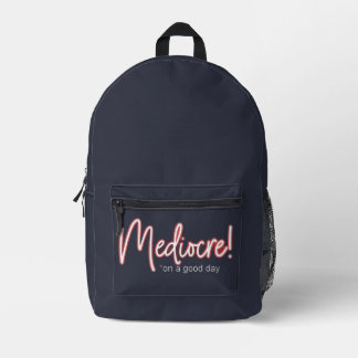 Mediocre! Rugzak