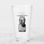 Mediocretes (Filosoof der Mediocre) Glas (Voorkant)