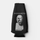 Mediocretes (Filosoof van het Gemiddelde) Flesjeskoeler (Voorkant)