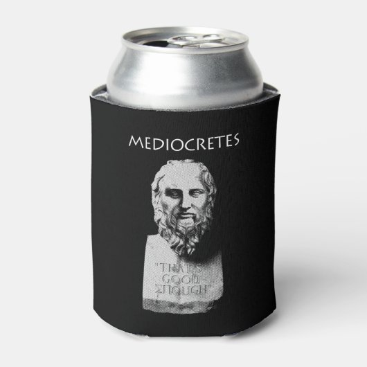 Mediocretes (Philosopher of The Mediocre) Blikjeskoeler (Blikje Voorkant)