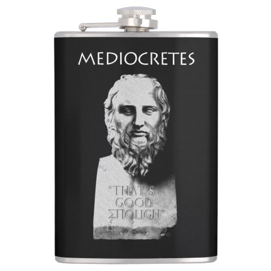 Mediocretes (Philosopher of The Mediocre) Heupfles (Voorkant)
