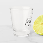 Mediocritas Afstotend Grappig Sarcasme Hoge Standa Shot Glas (Links)