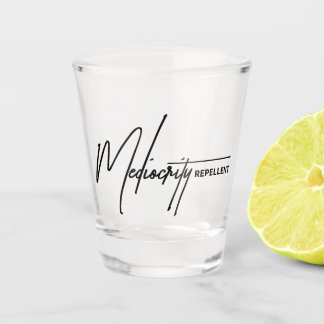Mediocritas Afstotend Grappig Sarcasme Hoge Standa Shot Glas