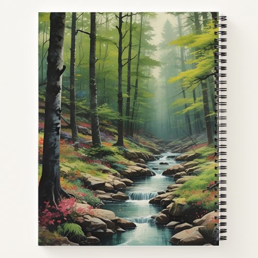 Mediodía en el Bosque Notitieboek (Achterkant)