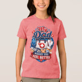 Medisch (1) Tri-Blend shirt (Voorkant)