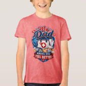 Medisch (1) Tri-Blend shirt (Voorkant)