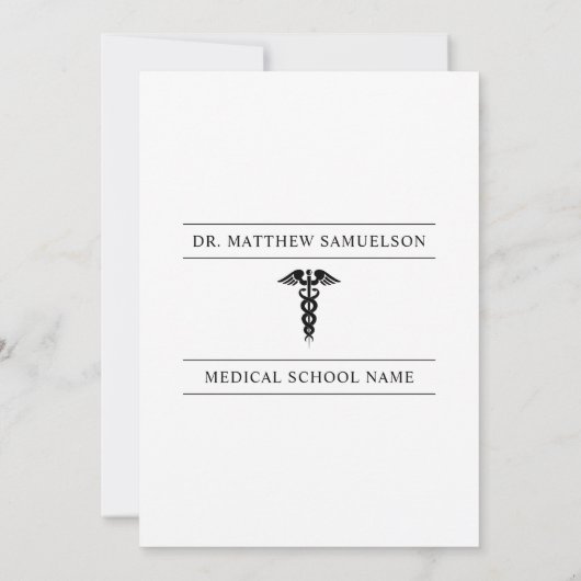 Medisch-academisch-academische Partij voor de MD-G Kaart (Achterkant)