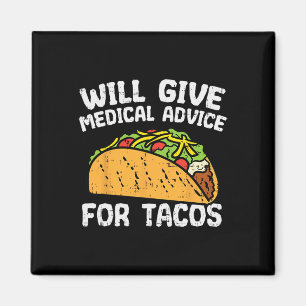 Medisch advies voor TACOS Mexicaanse Cinco de Mayo Magneet
