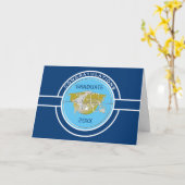 Medisch Afstuderen gefeliciteerd Kaart (Gele Bloem)