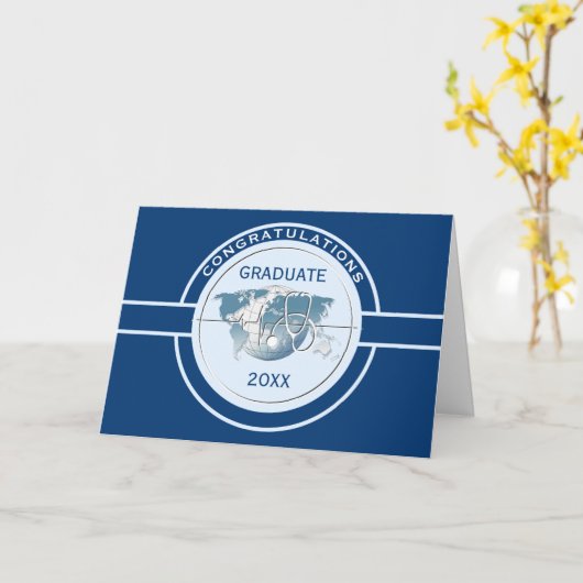 Medisch Afstuderen gefeliciteerd Kaart (Gele Bloem)
