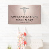Medisch Afstuderen Girly Roos Gold Banner (Insitu)