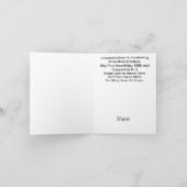 Medisch Afstuderen Kaart voor mannelijke arts (Binnen)