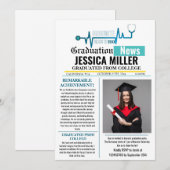 Medisch Afstuderen Krant College Uniek Kaart (Voorkant / Achterkant)