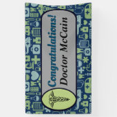 Medisch Afstuderen Spandoek (Verticaal)