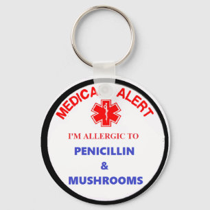 medisch alarm geneesmiddelenallergie sleutelhanger