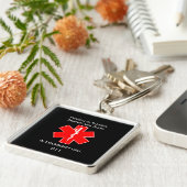 Medisch alarm ID Medisch alarm ID Penicilline Alle Sleutelhanger (Zijkant)