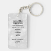 Medisch alarm sleutelhanger (achterkant)