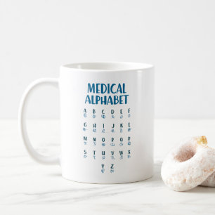 Medisch Alfabet Koffiemok
