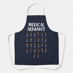 Medisch Alfabet Schort