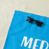 Medisch Alfabet Strandlaken (In situ)