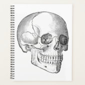 Medisch anatomische  schedel, monochroom planner