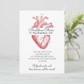 Medisch arts Cardioloog Open Huis Kaart (Staand voorkant)