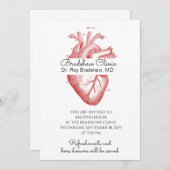 Medisch arts Cardioloog Open Huis Kaart (Voorkant / Achterkant)