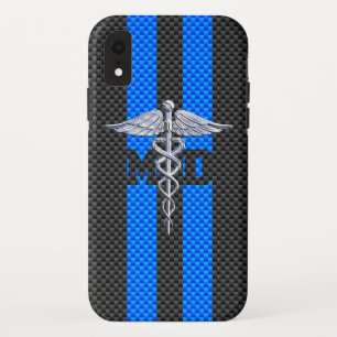 Medisch arts MD Caduceus op trilling Case-Mate iPhone Case