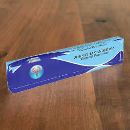 Medisch arts naambordje