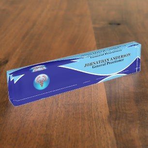 Medisch arts naambordje