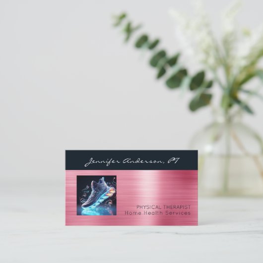 Medisch arts Ob/gynaecoloog Verloskundige Visitekaartje (Staand voorkant)