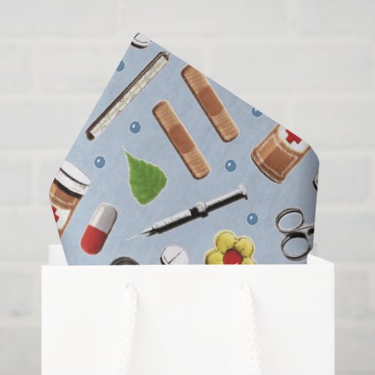 Medisch arts tissuepapier (Cadeauzakje)