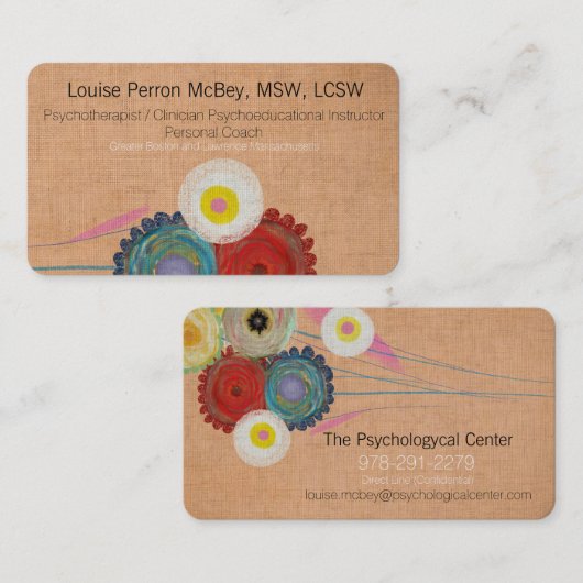 Medisch arts visitekaartje (Voorkant / Achterkant)