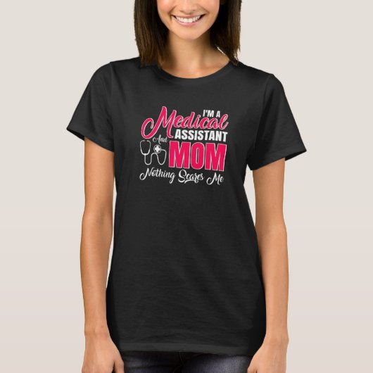 Medisch assistent Accessoires geregistreerde verpl T-shirt (Voorkant)