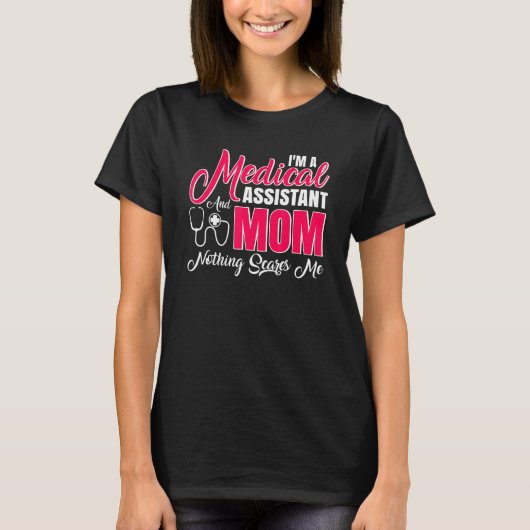 Medisch assistent Accessoires geregistreerde verpl T-shirt (Voorkant)