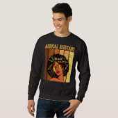 Medisch assistent Afro African American Black Hist Trui (Voorkant volledig)