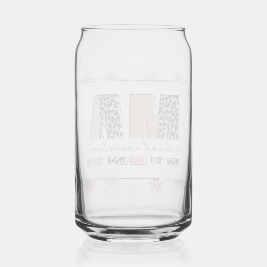 Medisch assistent blikvorm glas (Achterkant)