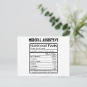 Medisch assistent briefkaart (Staand voorkant)