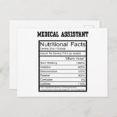 Medisch assistent briefkaart (Voorkant / Achterkant)