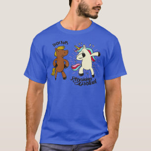 Medisch assistent en medisch assistent grappig uni t-shirt