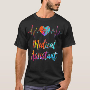 Medisch Assistent Hartslag Verpleging Ziekenhuis H T-shirt