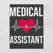 Medisch assistent hartslag Zenuwziekenhuis Briefkaart (Voorkant)