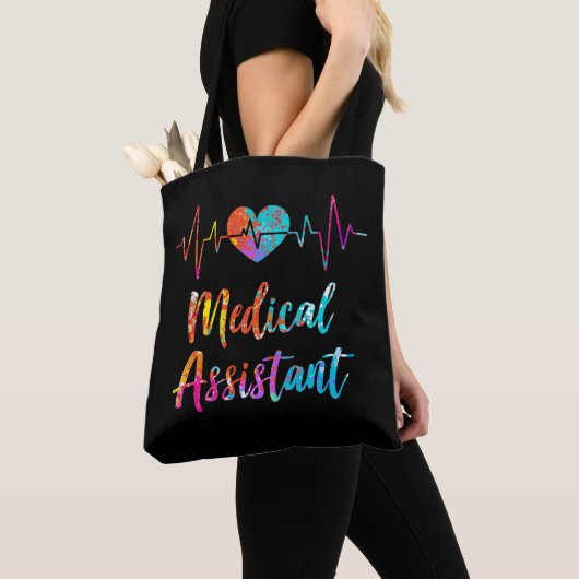 Medisch assistent hartslag Zenuwziekenhuis Harthar Tote Bag (Dichtbij)