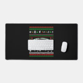 Medisch assistent kerstShirt Bureaumat (Keyboard & Muis)