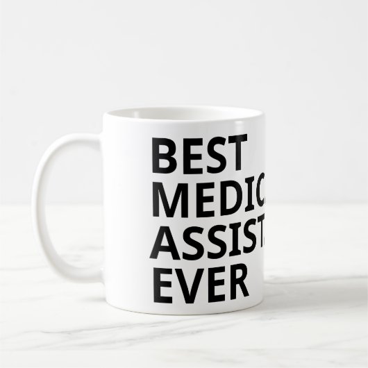 Medisch assistent koffiemok (Links)
